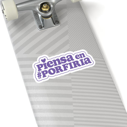 Piensa En Porfiria Stickers