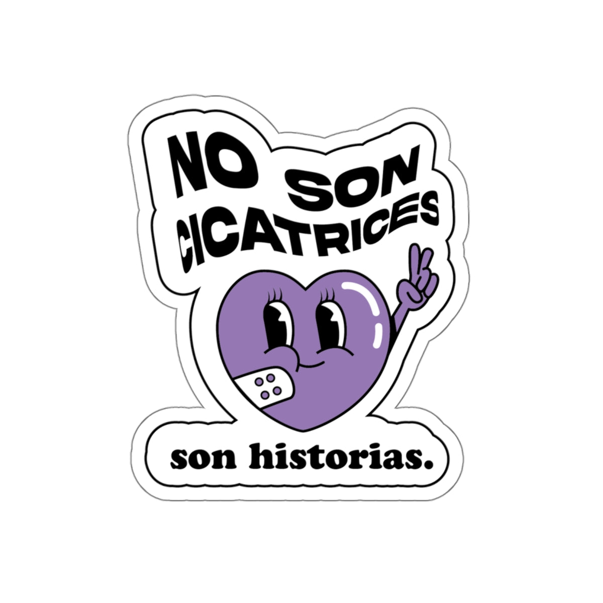 No Son Cicatrices Son Historias Stickers